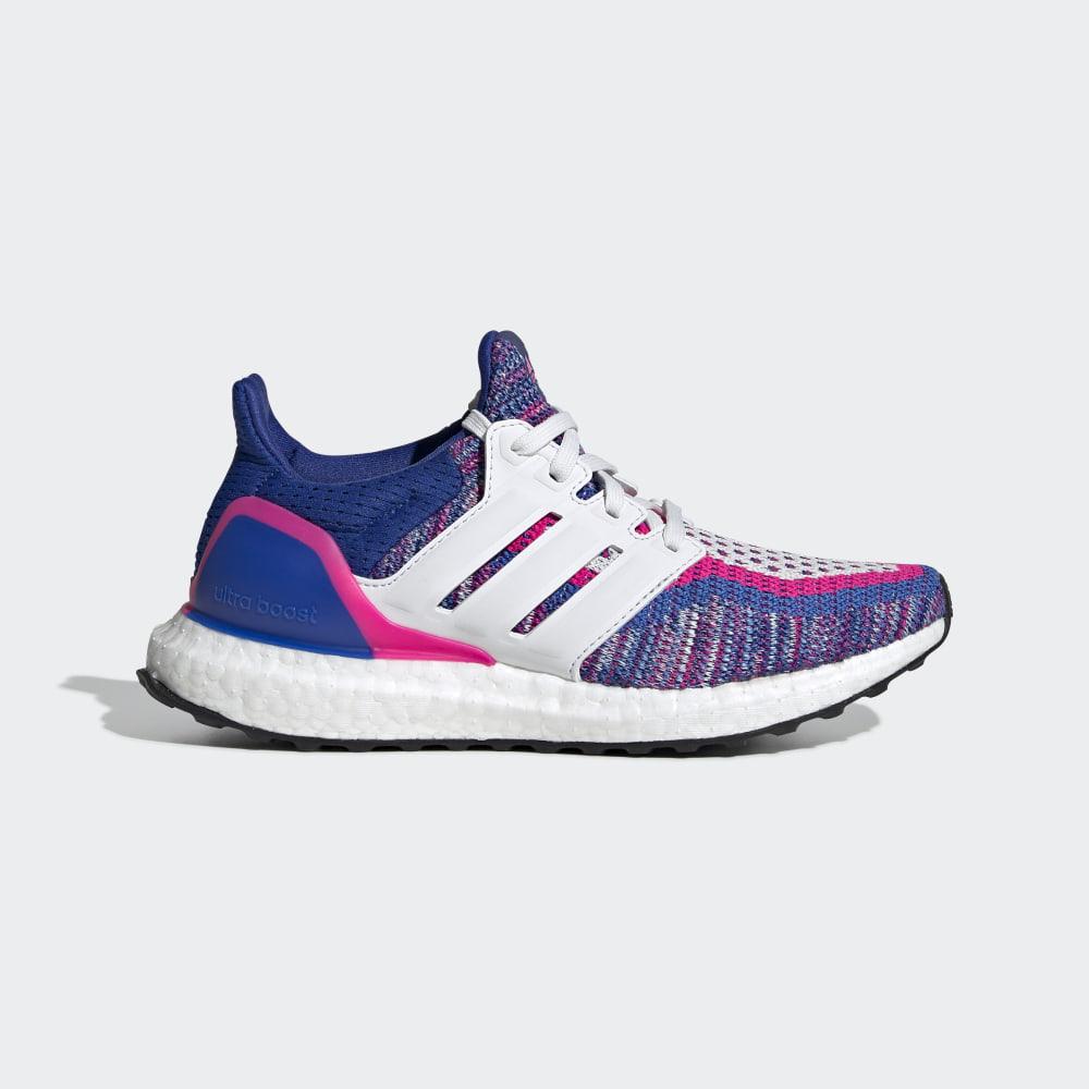 Adidas Boys' Ultraboost Multi-Color Running Shoes Blue/White/Pink Ireland EH0346